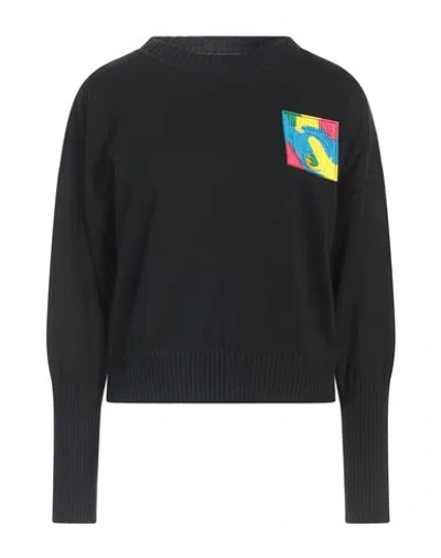 Shop Moschino Woman Sweater Black Size S Cotton