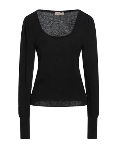 Shop Momoní Woman Sweater Black Size L Polyamide, Merino Wool, Mohair Wool, Elastane