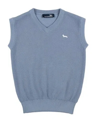 Shop Harmont & Blaine Toddler Boy Sweater Pastel Blue Size 6 Cotton