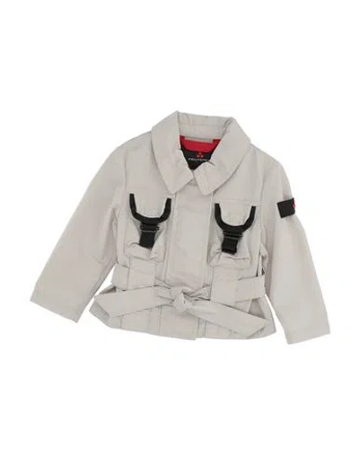 Shop Peuterey Toddler Girl Overcoat & Trench Coat Light Grey Size 4 Polyester
