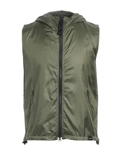 Shop Aspesi Man Jacket Military Green Size S Polyester