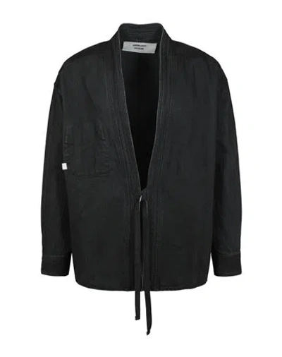 Shop Ambush Kimono Denim Jacket Man Jacket Black Size M Cotton