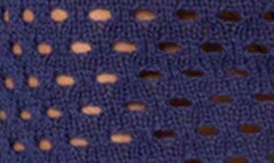 Edikted Celena Crochet Mini Skirt In Navy