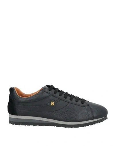 Shop Bally Man Sneakers Black Size 6 Soft Leather