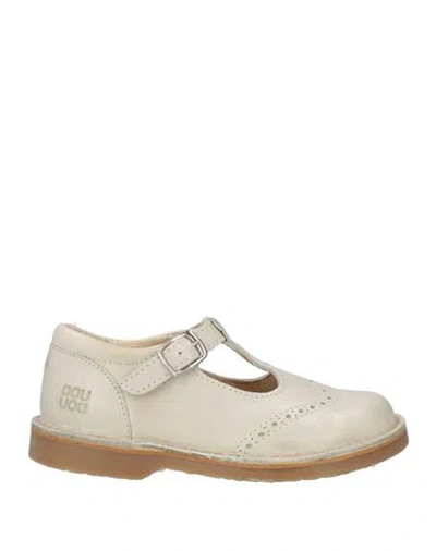 Shop Douuod Toddler Loafers Sand Size 9.5c Leather In Beige