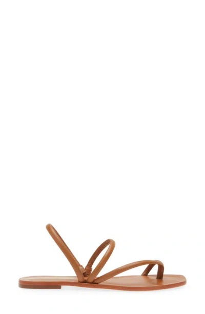 Kaanas Kaanaz Aztec Strappy Sandals In Tan