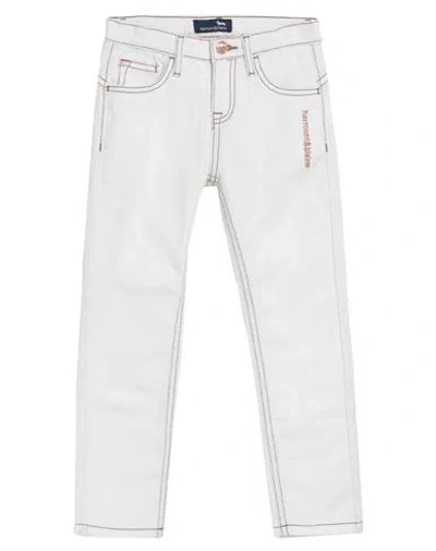 Shop Harmont & Blaine Toddler Boy Jeans White Size 6 Cotton, Elastane