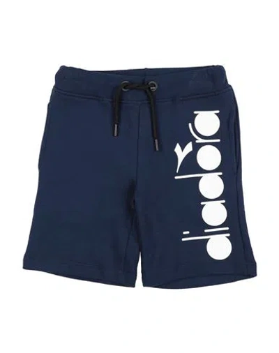 Shop Diadora Toddler Boy Shorts & Bermuda Shorts Midnight Blue Size 6 Cotton