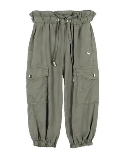 Shop Fracomina Mini Toddler Girl Pants Military Green Size 7 Tencel