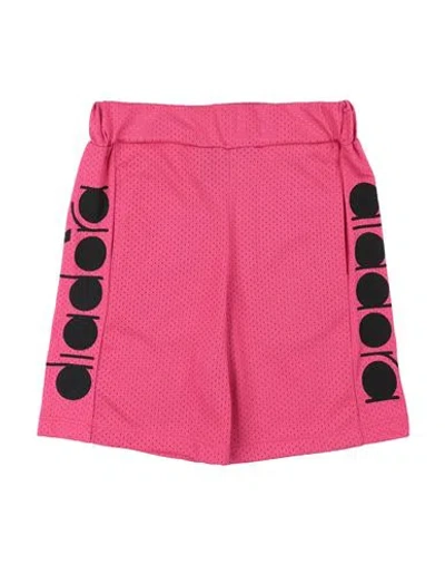 Shop Diadora Toddler Girl Shorts & Bermuda Shorts Magenta Size 6 Cotton
