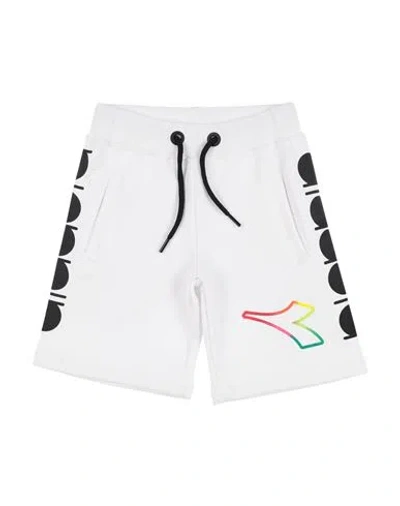 Shop Diadora Toddler Boy Shorts & Bermuda Shorts White Size 4 Cotton