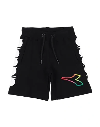 Shop Diadora Toddler Boy Shorts & Bermuda Shorts Black Size 4 Cotton