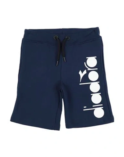 Shop Diadora Toddler Boy Shorts & Bermuda Shorts Navy Blue Size 6 Cotton