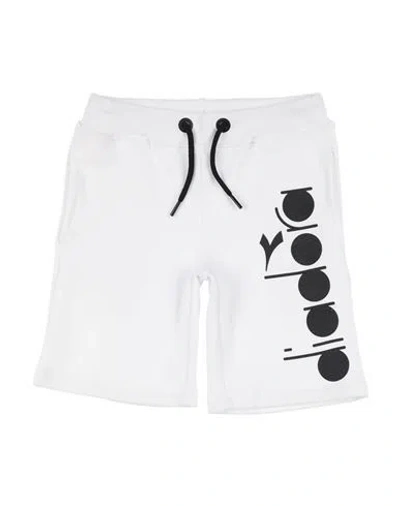 Shop Diadora Toddler Boy Shorts & Bermuda Shorts White Size 6 Cotton