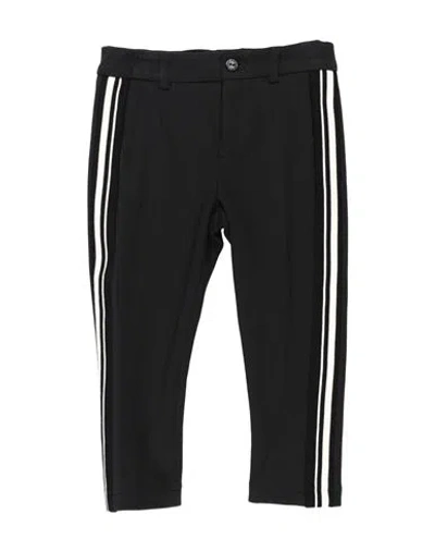 Shop Dolce & Gabbana Toddler Boy Pants Black Size 6 Cotton, Polyamide, Elastane
