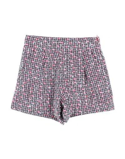 Simonetta Newborn Girl Shorts & Bermuda Shorts Fuchsia Size 3 Cotton, Polyamide In Purple