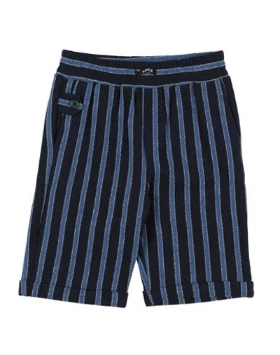 Monnalisa Toddler Boy Shorts & Bermuda Shorts Midnight Blue Size 6 Cotton, Polyester, Viscose, Polya In Blue