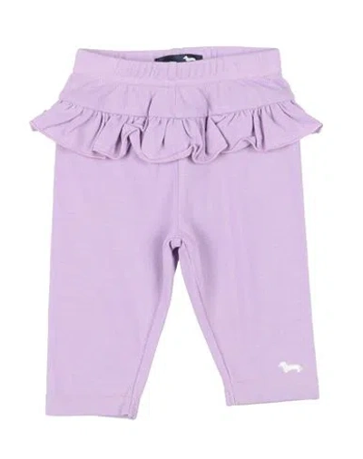 Shop Harmont & Blaine Newborn Girl Pants Light Purple Size 3 Cotton