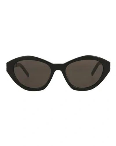 Shop Saint Laurent Cat Eye-frame Acetate Sunglasses Woman Sunglasses Black Size 54 Acetate