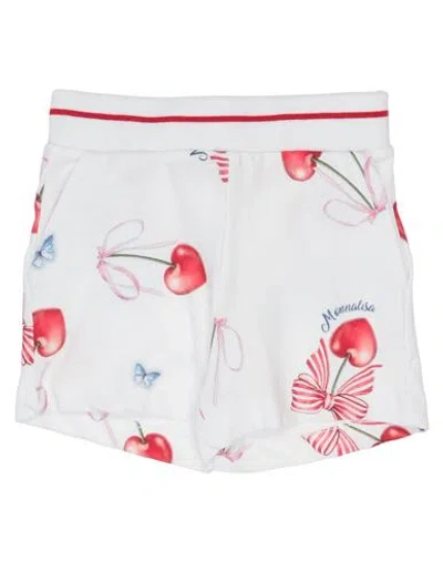 Shop Monnalisa Toddler Girl Shorts & Bermuda Shorts White Size 3 Cotton