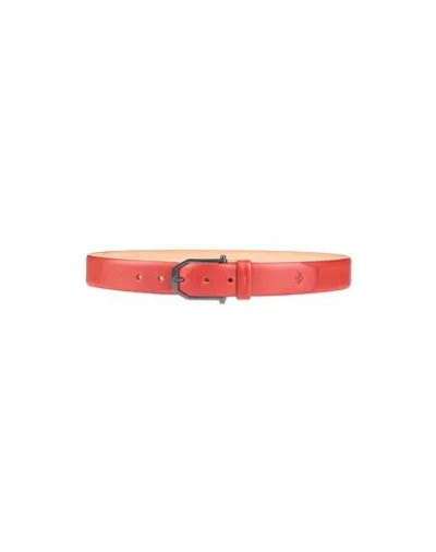 Shop Ferrari Toddler Boy Belt Brick Red Size S Soft Leather
