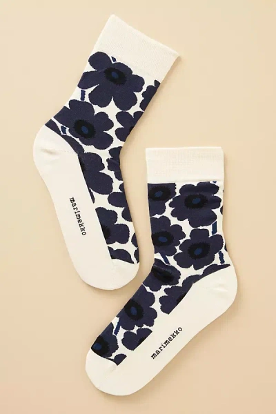 Shop Marimekko Kirmailla Socks In Multicolor