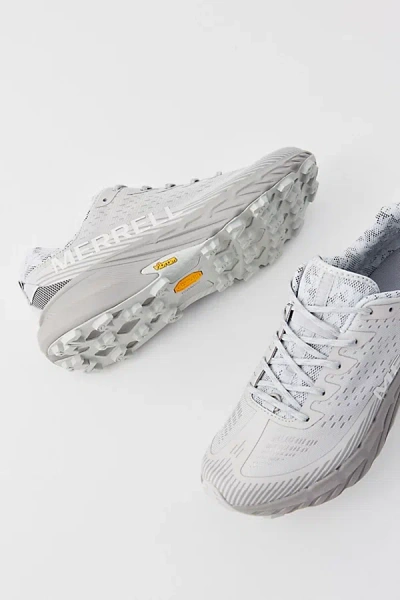 Shop Merrell Agility Peak 5 Trail Running Sneaker In White, Women's At Urban Outfitters