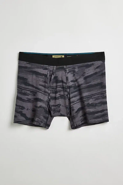 Shop Stance Ramp Camo Boxer Brief In Charcoal, Men's At Urban Outfitters