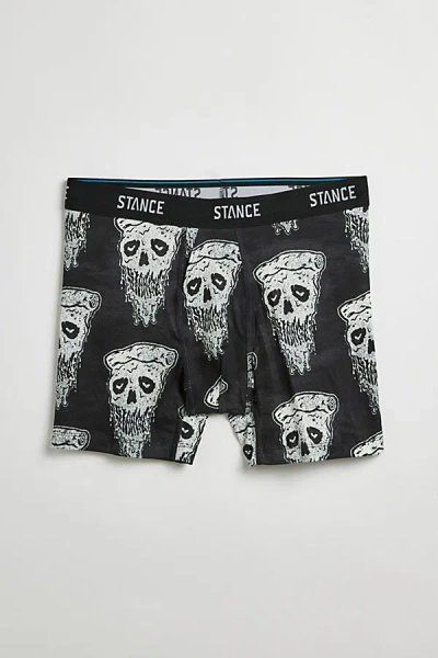 Shop Stance Pizza Face Polyester Boxer Brief In Black, Men's At Urban Outfitters