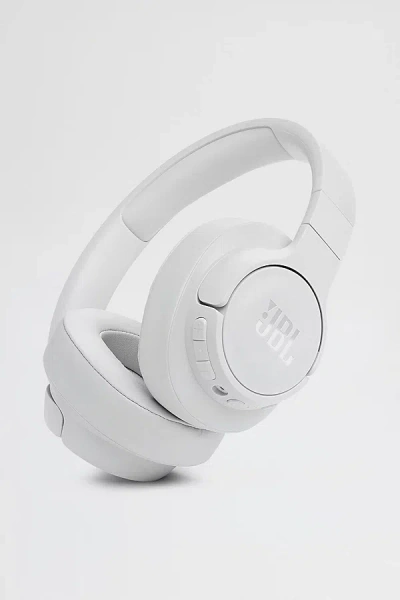 Jbl Tune 770nc Wireless Over-ear Noise Canceling Headphones In White At Urban Outfitters In White
