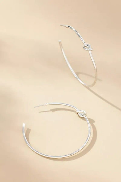 Shop By Anthropologie Floral Pearl Drop Earrings In Silver