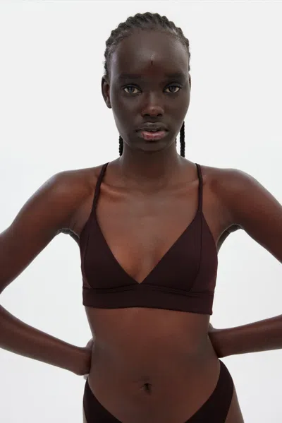 Girlfriend Collective Java Triangle Bralette
