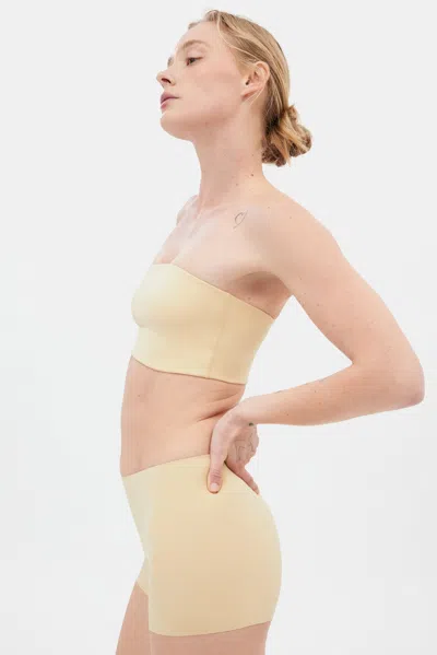 Girlfriend Collective Silk Bandeau Bra