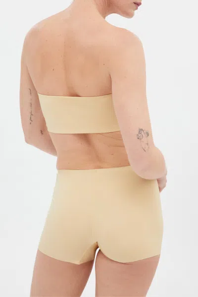 Girlfriend Collective Silk Bandeau Bra