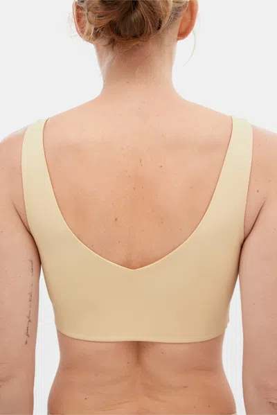 Girlfriend Collective Silk Scoop Bralette