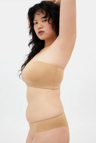 Girlfriend Collective Suede Bandeau Bra