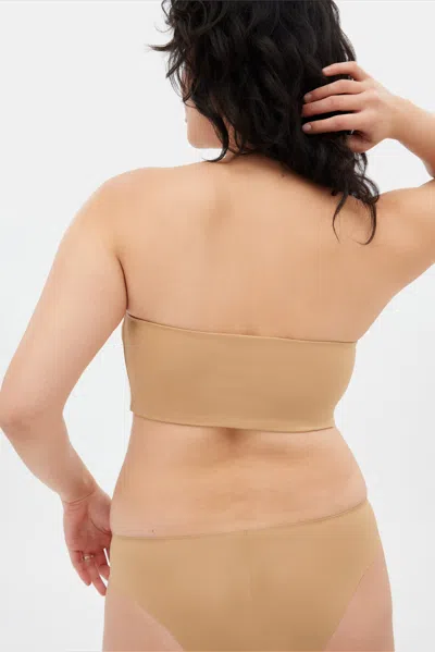 Girlfriend Collective Suede Bandeau Bra