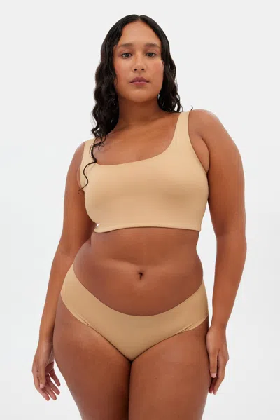 Girlfriend Collective Suede Sport Brief