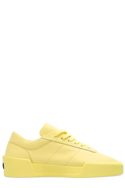 Shop Fear Of God Logo Patch Low In Yellow