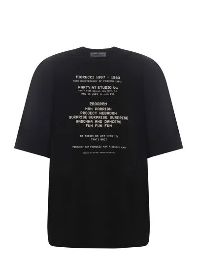 Shop Fiorucci T-shirts And Polos Black