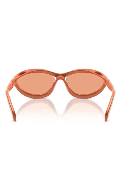 Shop Prada 60mm Cat Eye Sunglasses In Orange