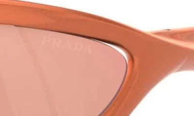 Shop Prada 60mm Cat Eye Sunglasses In Orange