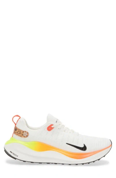 Shop Nike Infinityrn 4 Running Shoe In White/ Black/ Crimson/ Orange