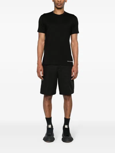 Shop Comme Des Garçons Shirt Printed T-shirt Men Black In Cotton