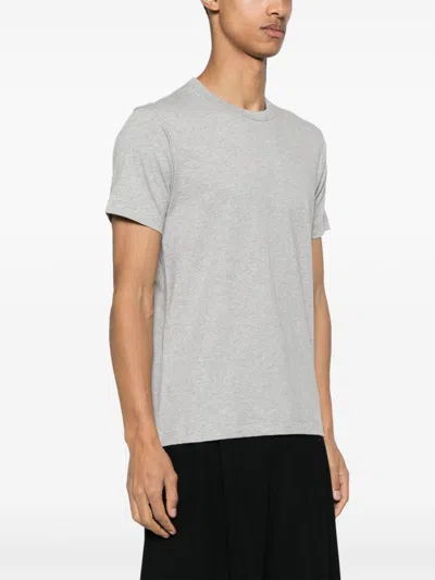Shop Comme Des Garçons Shirt Back Print T-shirt Men Grey In Cotton