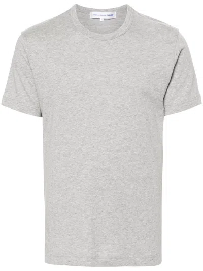 Shop Comme Des Garçons Shirt Back Print T-shirt Men Grey In Cotton