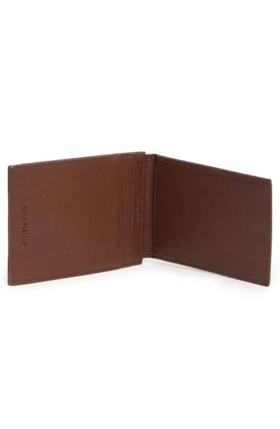 Original Penguin Magnetic Front Pocket Wallet In Brown