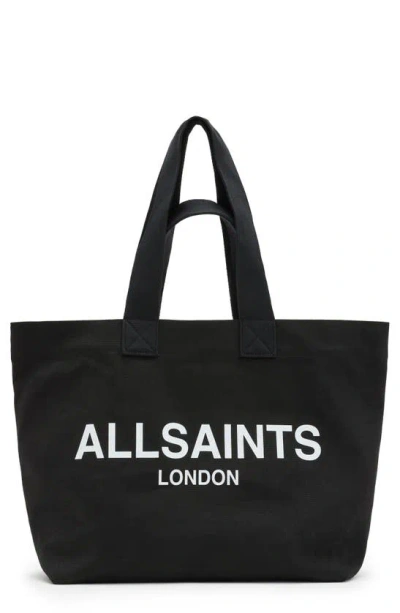 Shop Allsaints Acari Tote Bag In Black