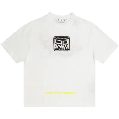 Pre-owned Off-white Wizard Eye Over Skate Short-sleeve Tee 'white/black'