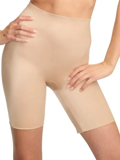 Shop Bare The Booty Booster Mid-thigh Shaper In Hazel
